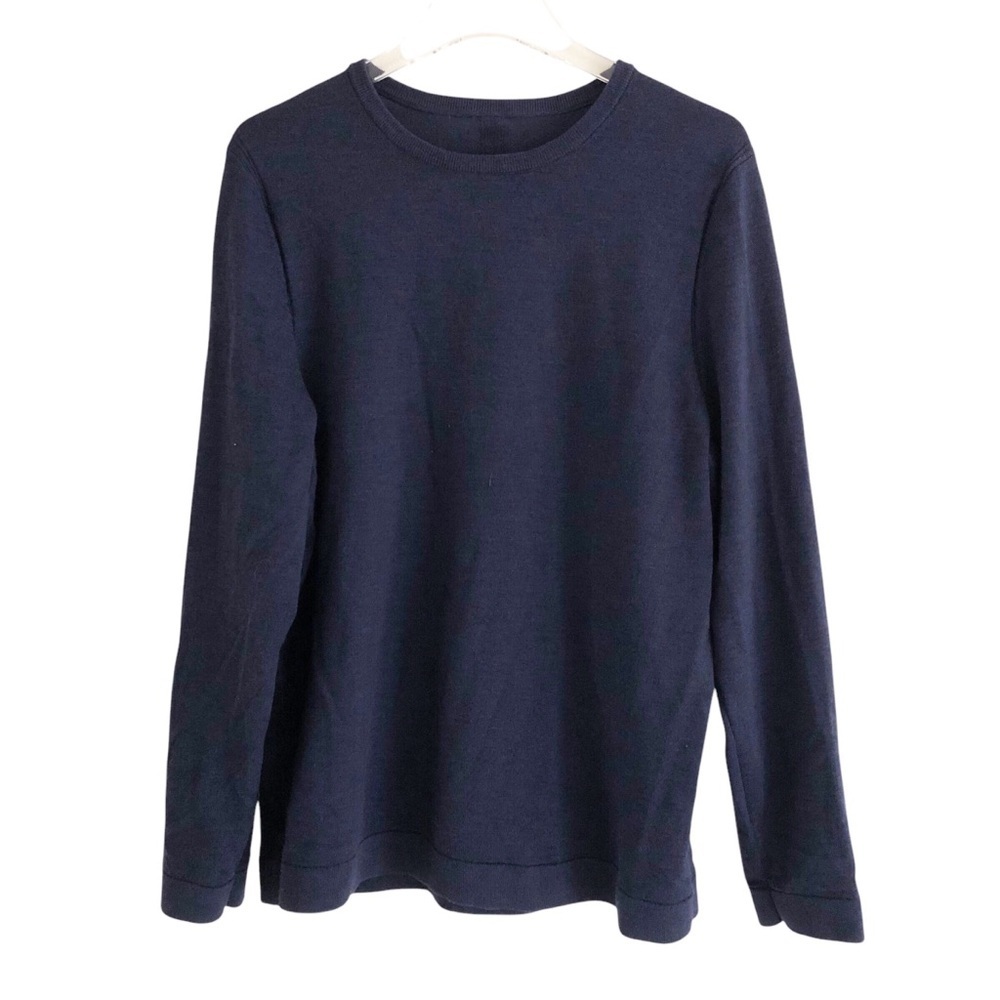 lululemon athletica Navy Crewneck Sweater